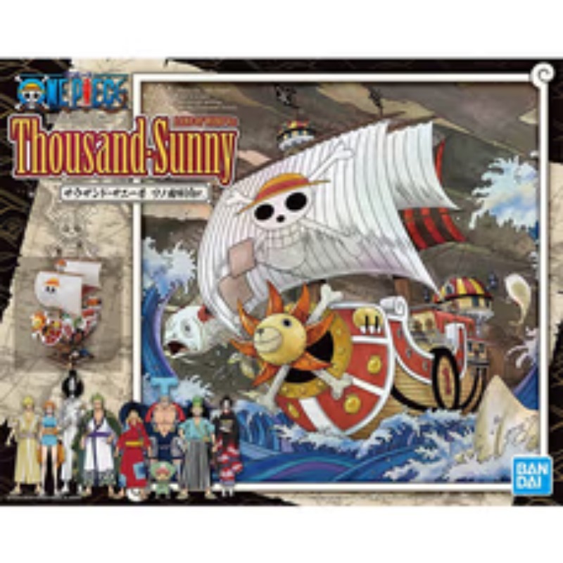 Model Kit One Piece Ship - Bandai One Piece Thousand Sunny Wano
