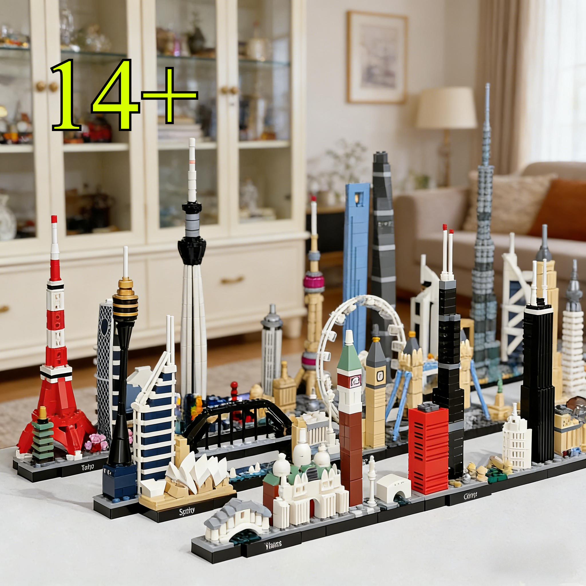 Model Kit Ikaruga - Ideas 2016-2022 Architecture Skylines Collectible Series