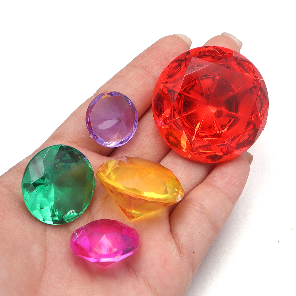 Model Kit Girl - 5-30pcs 19/22/25/30/40mm Colorful Waterdrop Acrylic Simulated