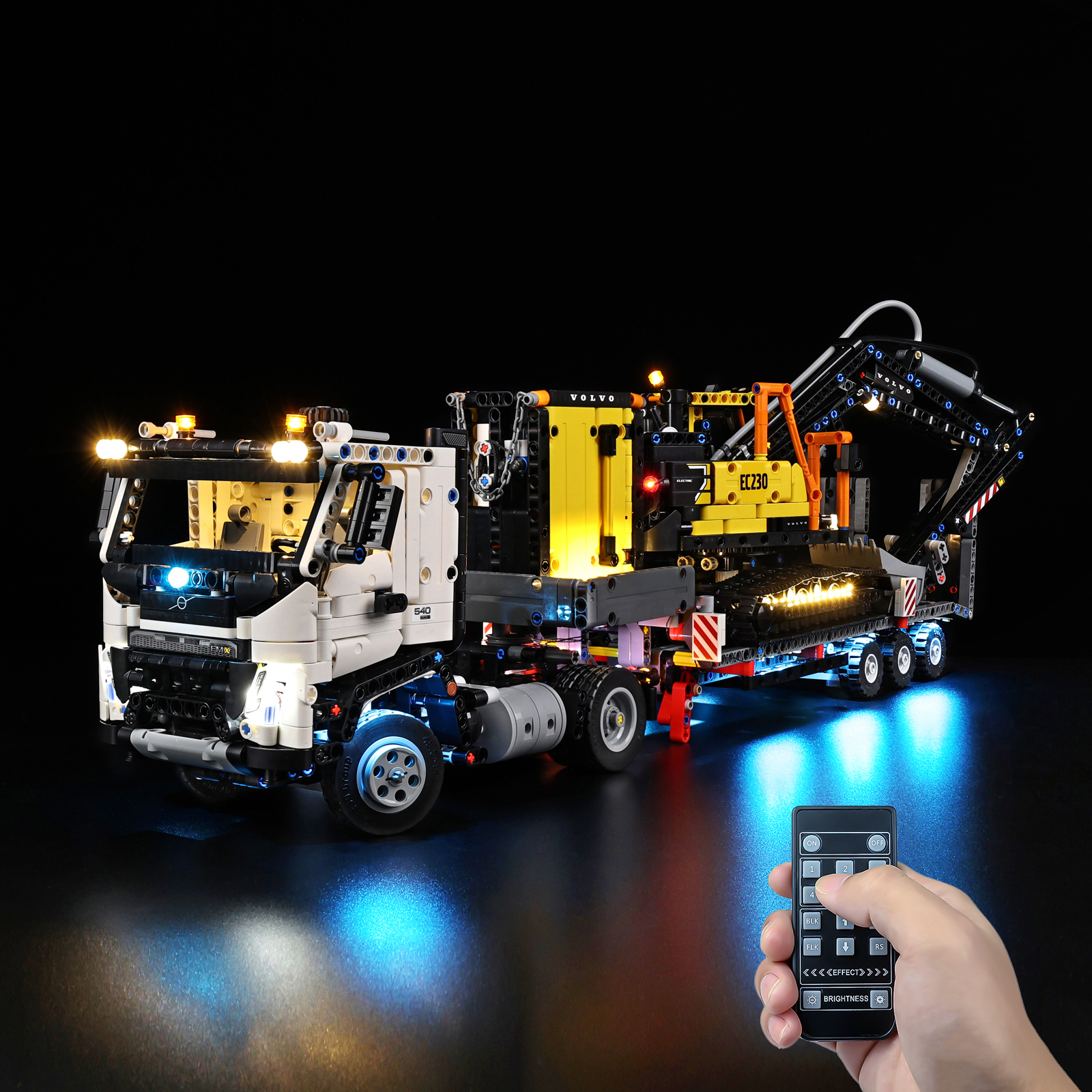 Model Kit Excavator - No Model LED Lighting Set Suitable