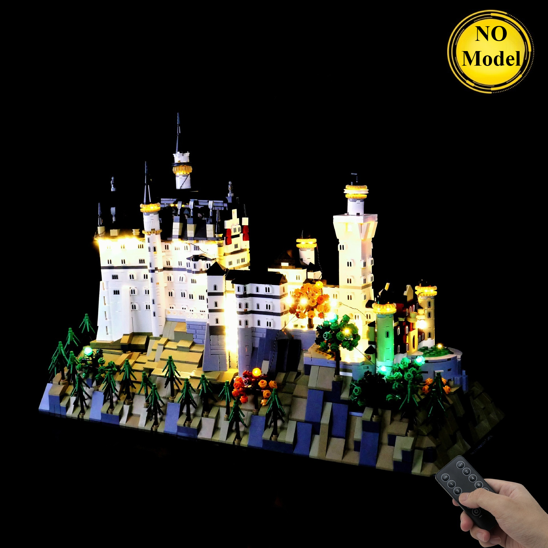 Led Light Kit for LEGO Neuschw - Model Kit Ikaruga บทวิจารณ์และราคา