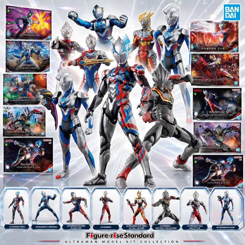 Bandai Figure-rise Standard Ul - Model Kit Ultraman Zero บทวิจารณ์และราคา