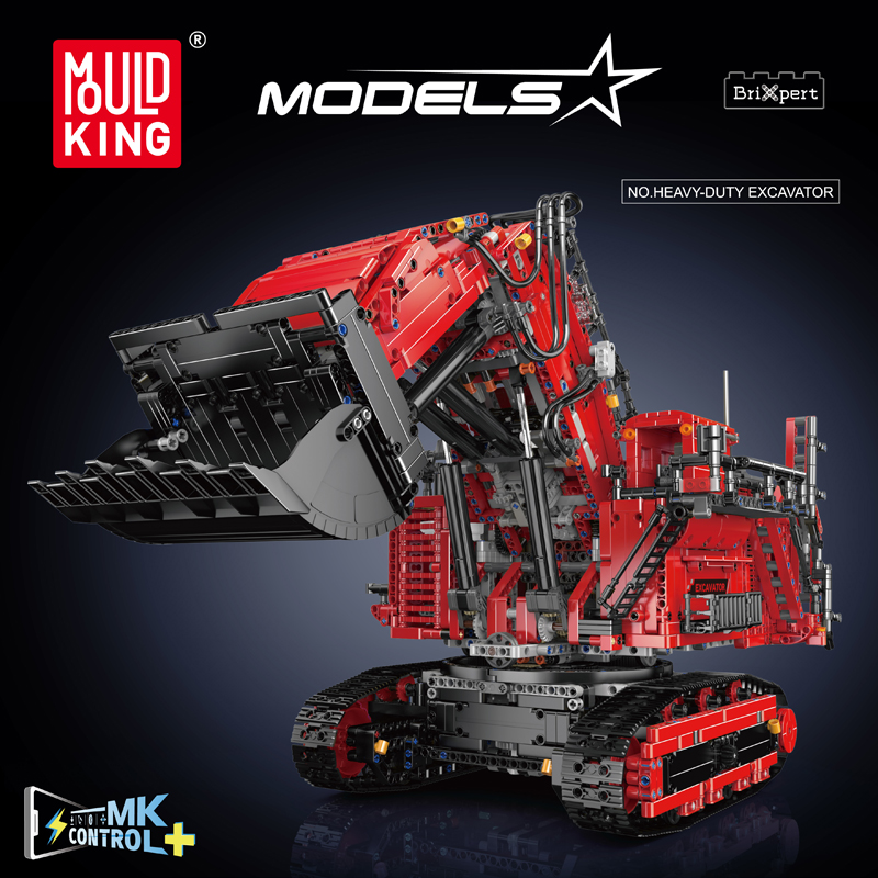 Mould King 17070 17071 Technic - Model Kit Excavator บทวิจารณ์และราคา