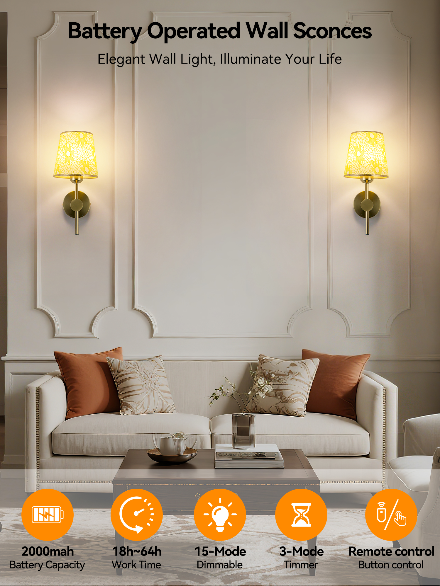 Battery-Powered Wall Light, Re - Model Kit Led บทวิจารณ์และราคา