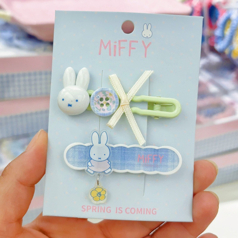 New Miffy rabbit bangs clip si - Model Kit Girl บทวิจารณ์และราคา
