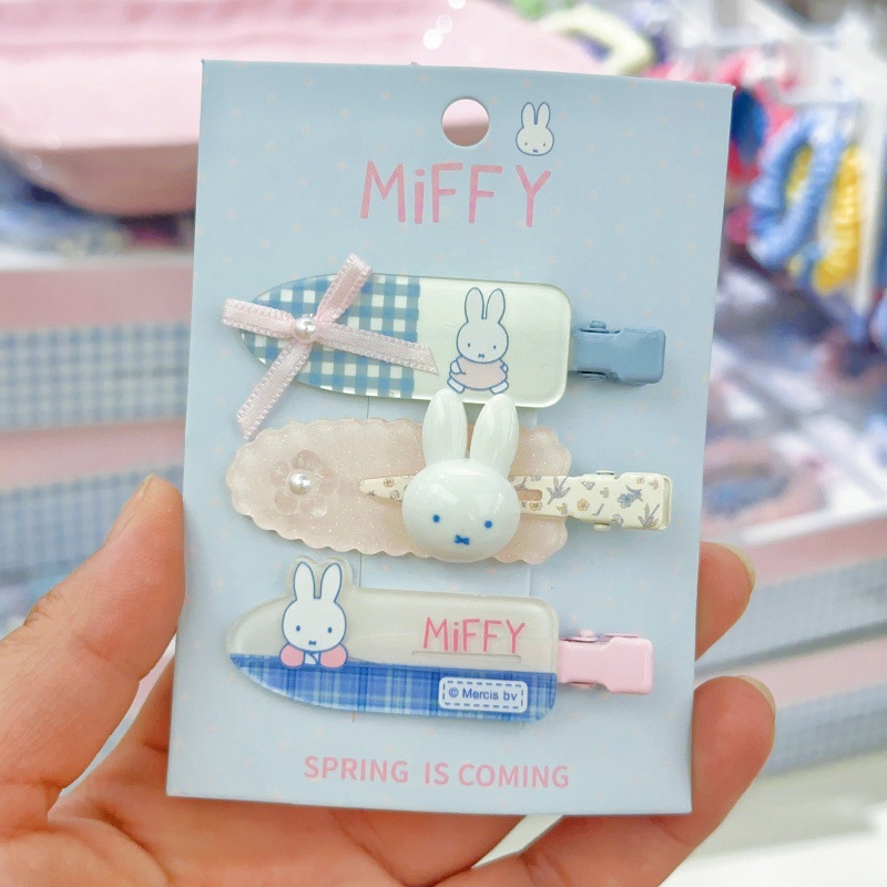 New Miffy rabbit bangs clip si - Model Kit Girl บทวิจารณ์และราคา