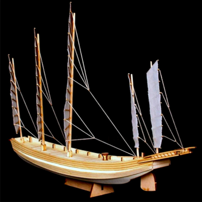 1pcs Chinese sand boat wooden  - Model Kit Entry Grade บทวิจารณ์และราคา