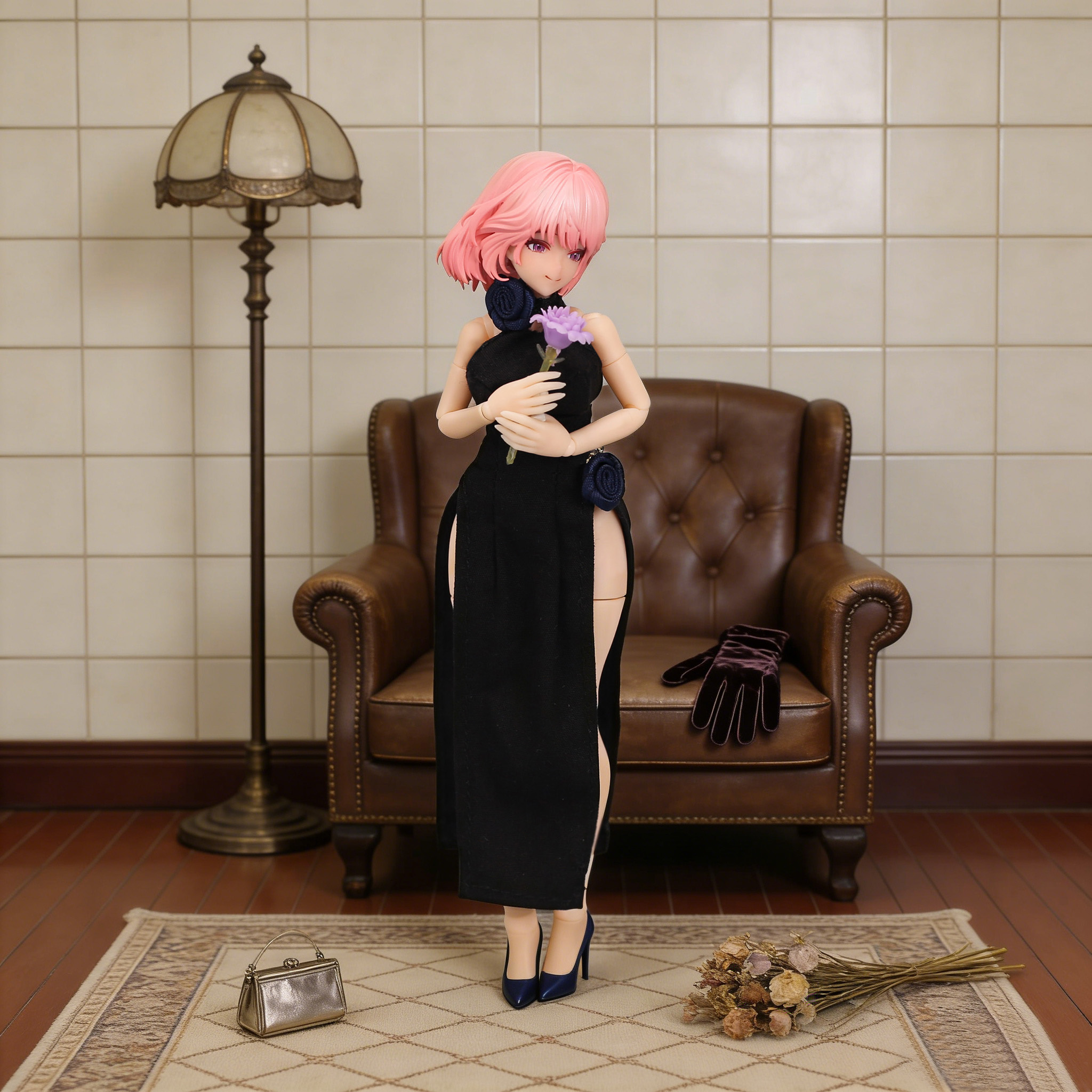 Cheongsam Qipao For 1/12 SNAIL - Model Kit Kotobukiya บทวิจารณ์และราคา