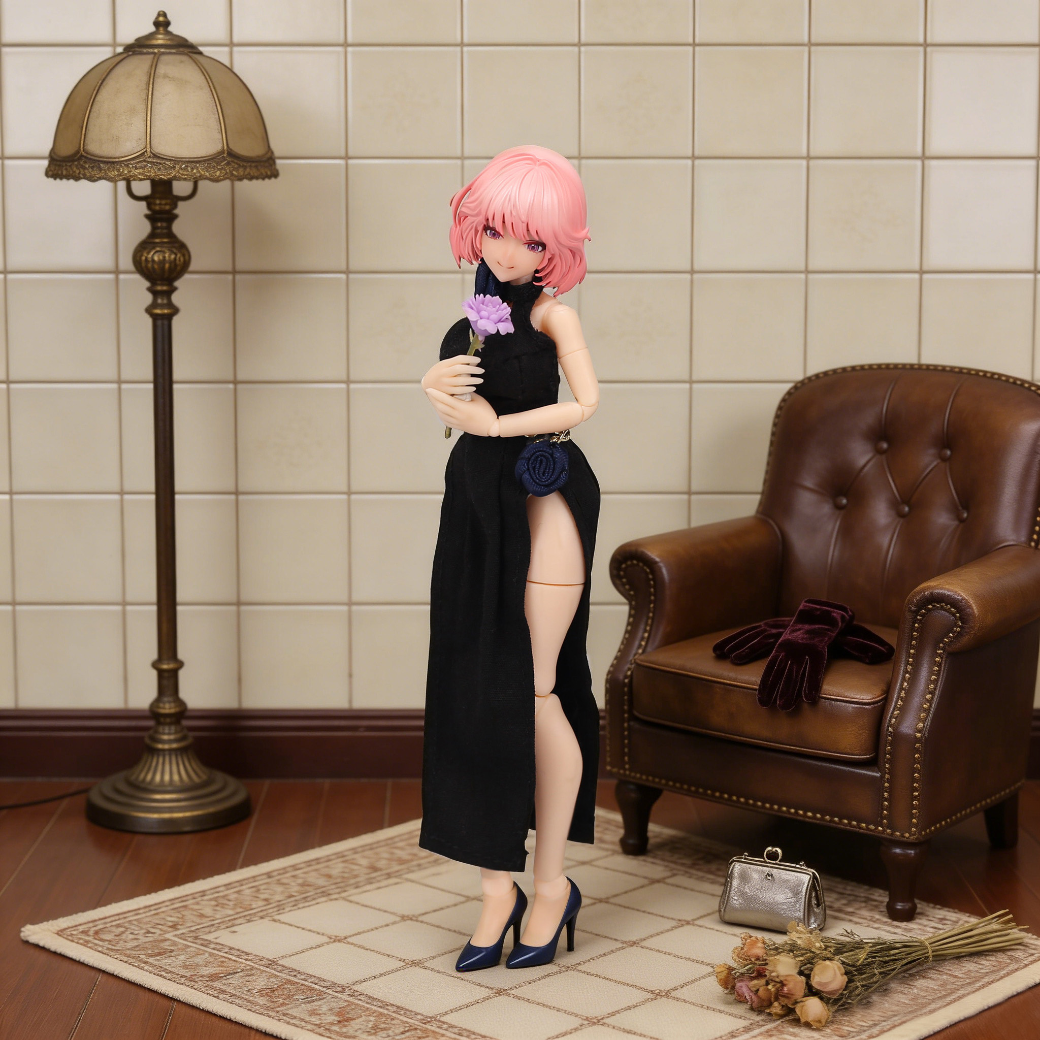 Cheongsam Qipao For 1/12 SNAIL - Model Kit Kotobukiya บทวิจารณ์และราคา