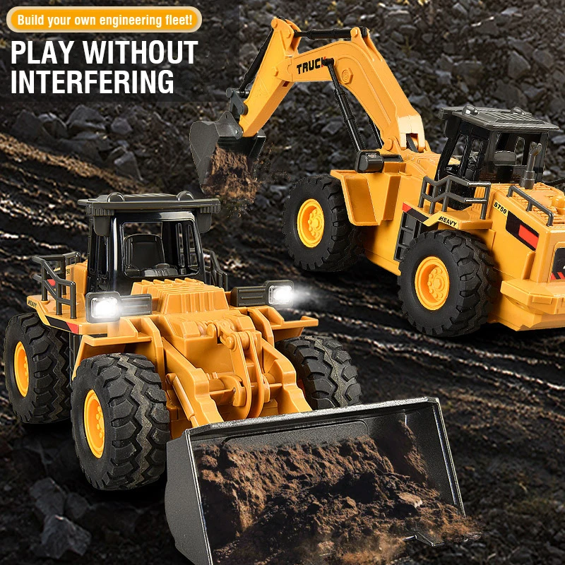 2.4G Alloy Remote Control Exca - Model Kit Excavator บทวิจารณ์และราคา