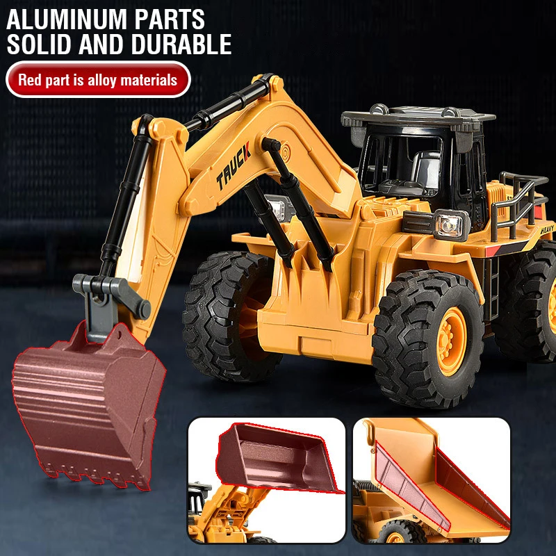 2.4G Alloy Remote Control Exca - Model Kit Excavator บทวิจารณ์และราคา
