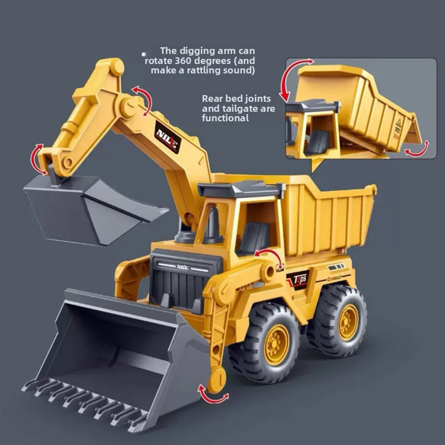 1pcs Excavator Truck Model Toy - Model Kit Excavator บทวิจารณ์และราคา