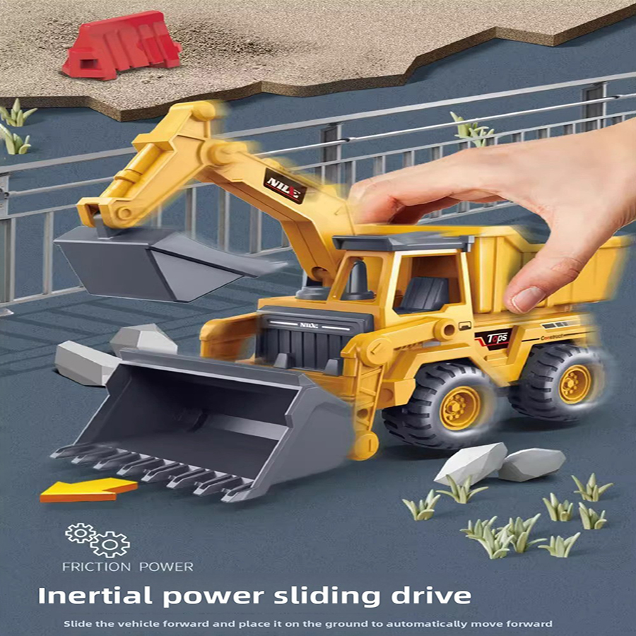 1pcs Excavator Truck Model Toy - Model Kit Excavator บทวิจารณ์และราคา