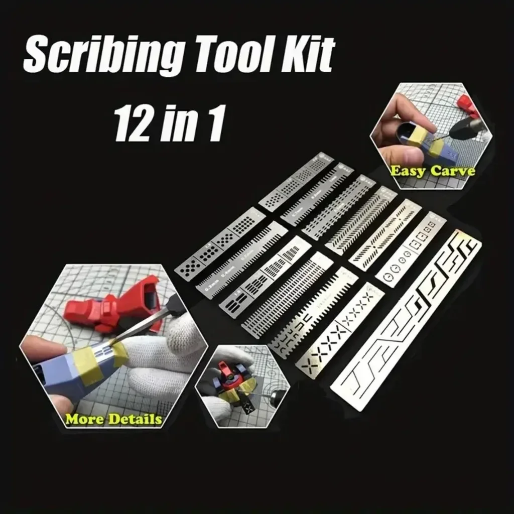 13 In 1 Carving Ruler Drill Ho - Model Kit Perfect Grade บทวิจารณ์และราคา