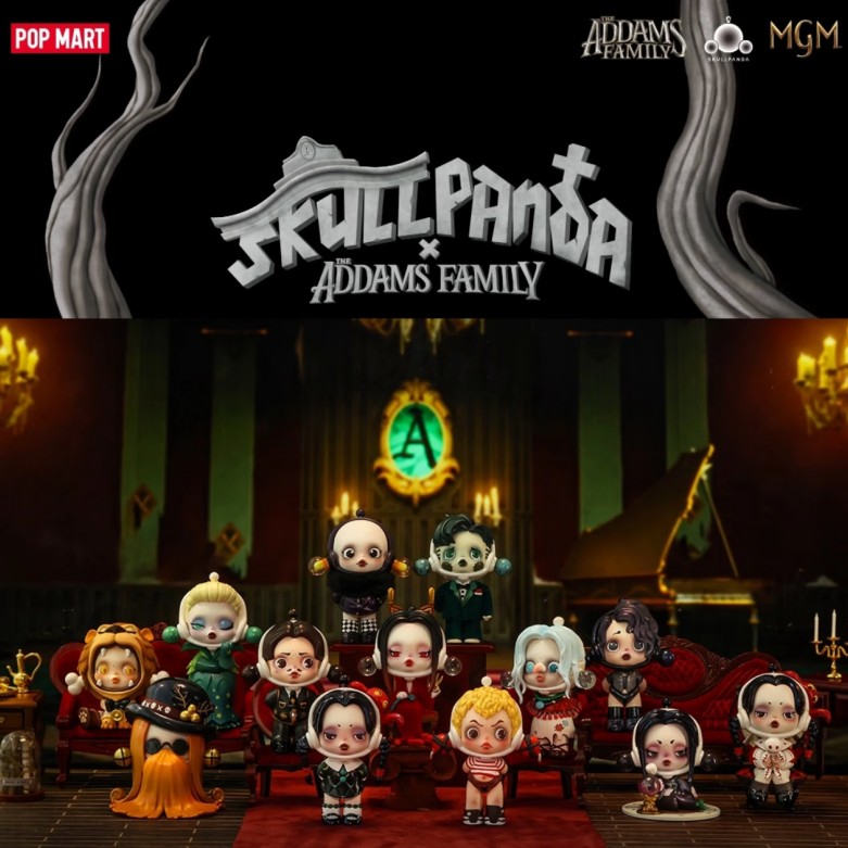 POP MART SKULLPANDA Addams Fam - Model Kit Girl บทวิจารณ์และราคา