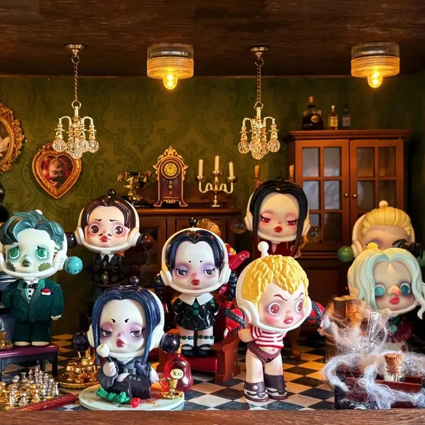 POP MART SKULLPANDA Addams Fam - Model Kit Girl บทวิจารณ์และราคา