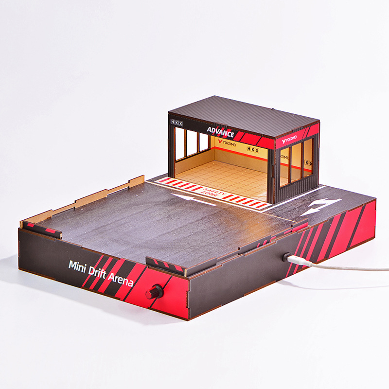 1:64 Scale DIY Drift Track Dio - Model Kit Led บทวิจารณ์และราคา
