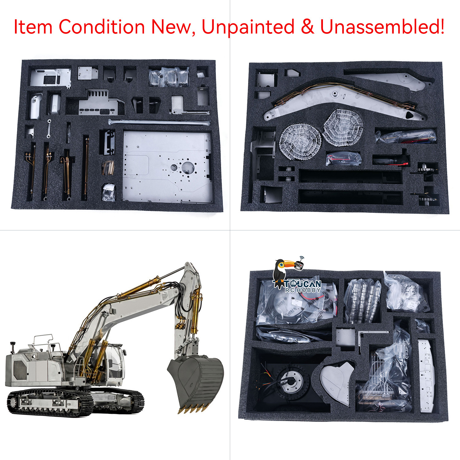 1/14 LESU LR945 KIT RC Hydraul - Model Kit Excavator บทวิจารณ์และราคา