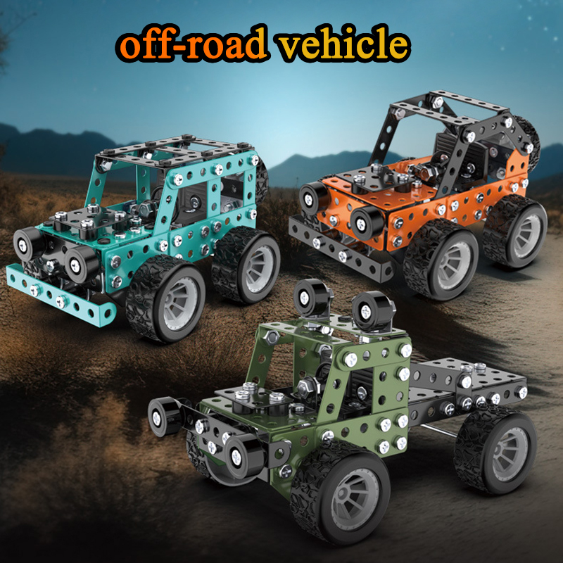 DIY Metal Building Block Assem - Model Kit Excavator บทวิจารณ์และราคา