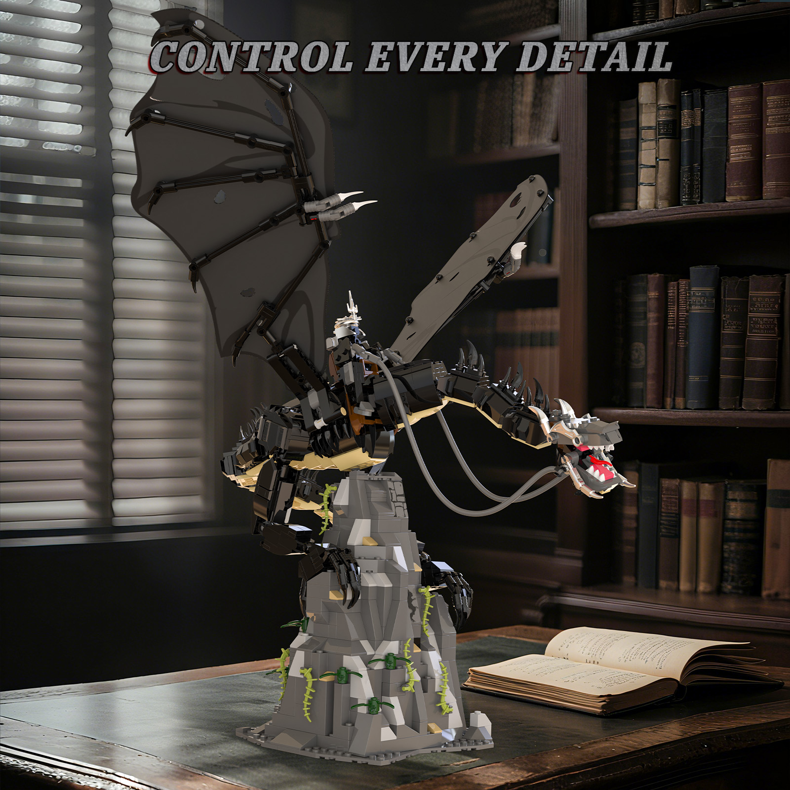 1361pcs Witch King Fell Beast  - Model Kit Ikaruga บทวิจารณ์และราคา