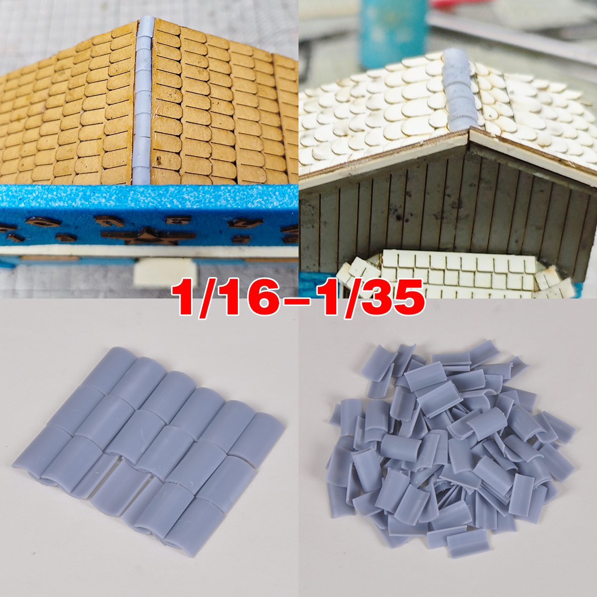 3D Resin Assembly House Tile R - Model Kit Ikaruga บทวิจารณ์และราคา