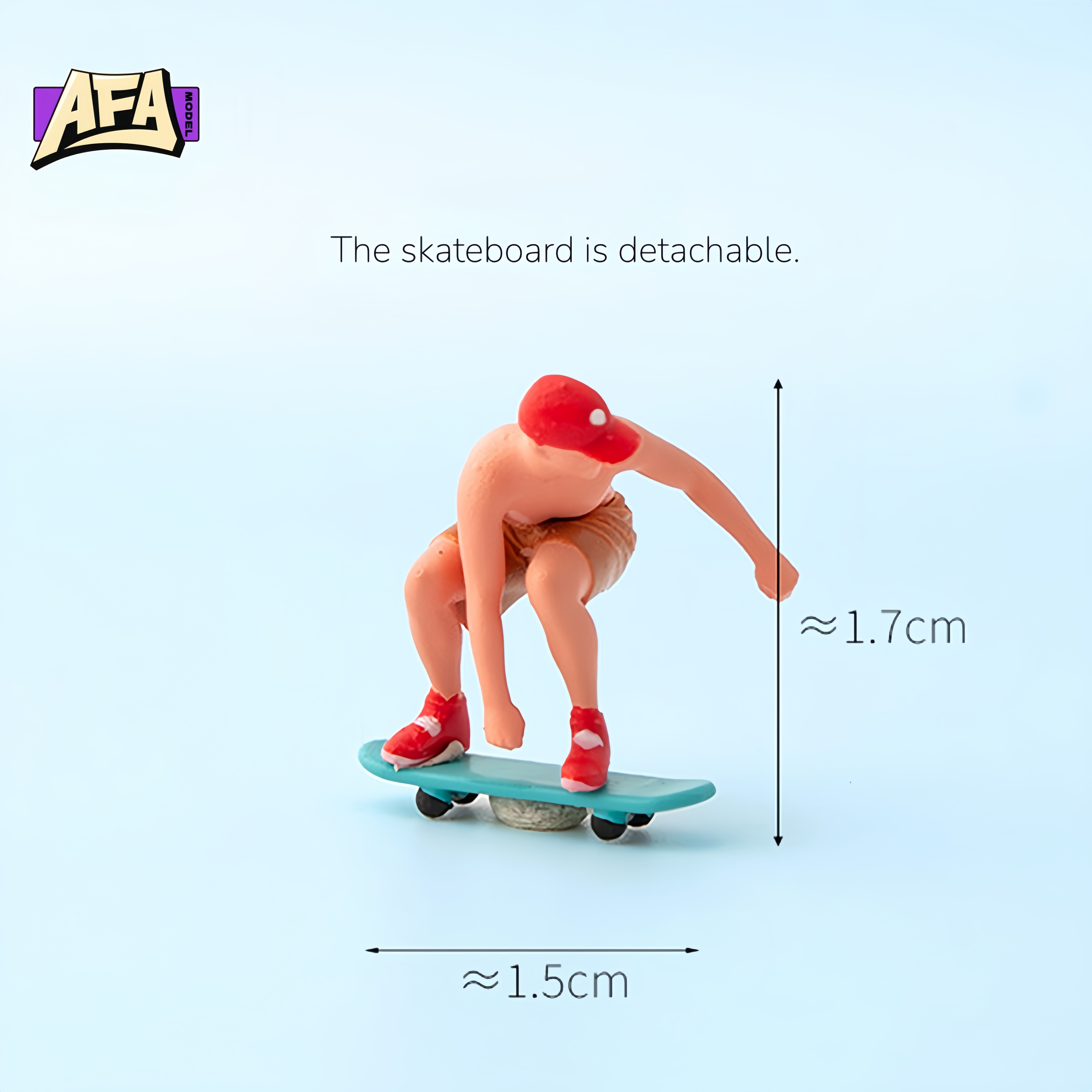 1 64 resin diorama skate Minia - Model Kit Ixchel บทวิจารณ์และราคา