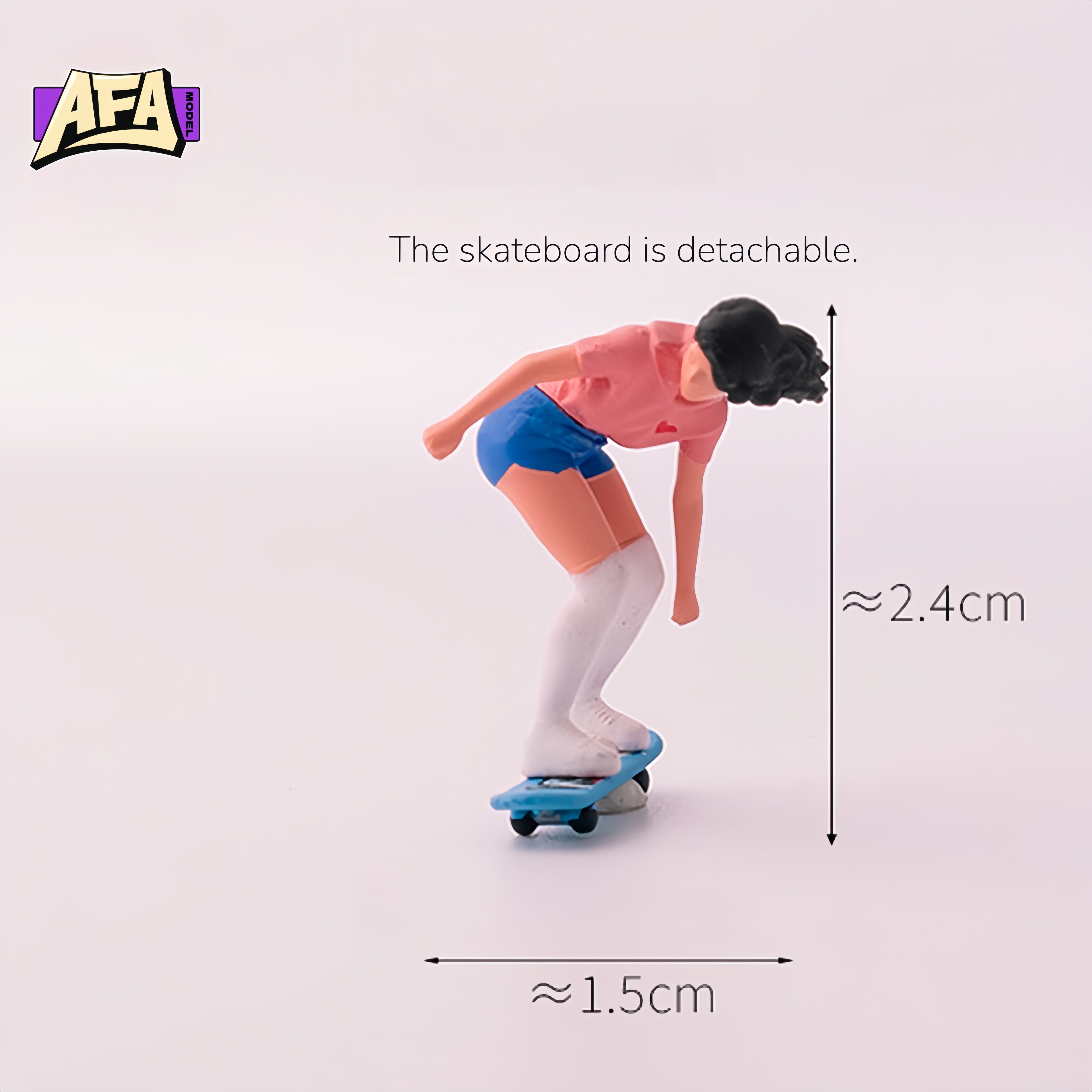 1 64 resin diorama skate Minia - Model Kit Ixchel บทวิจารณ์และราคา