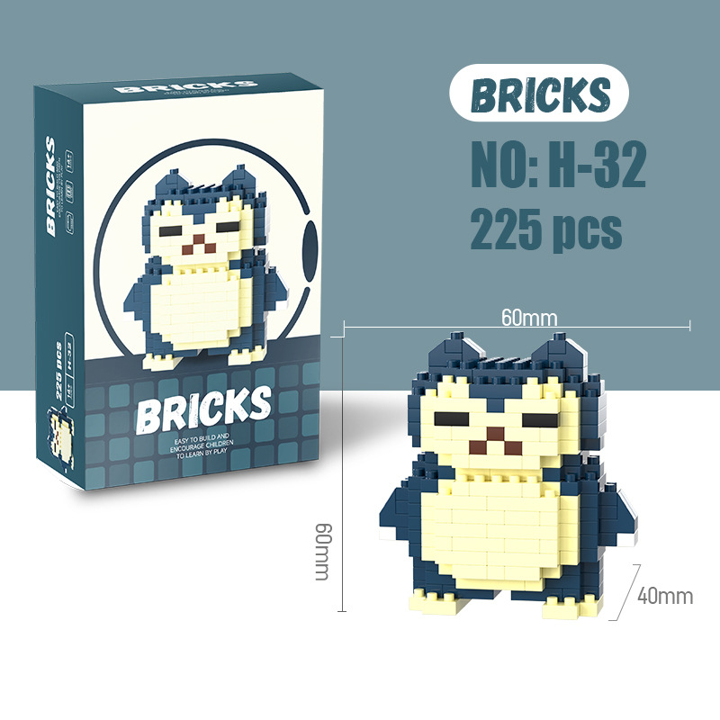 Pokemon Micro Building Blocks  - Model Kit Ixchel บทวิจารณ์และราคา