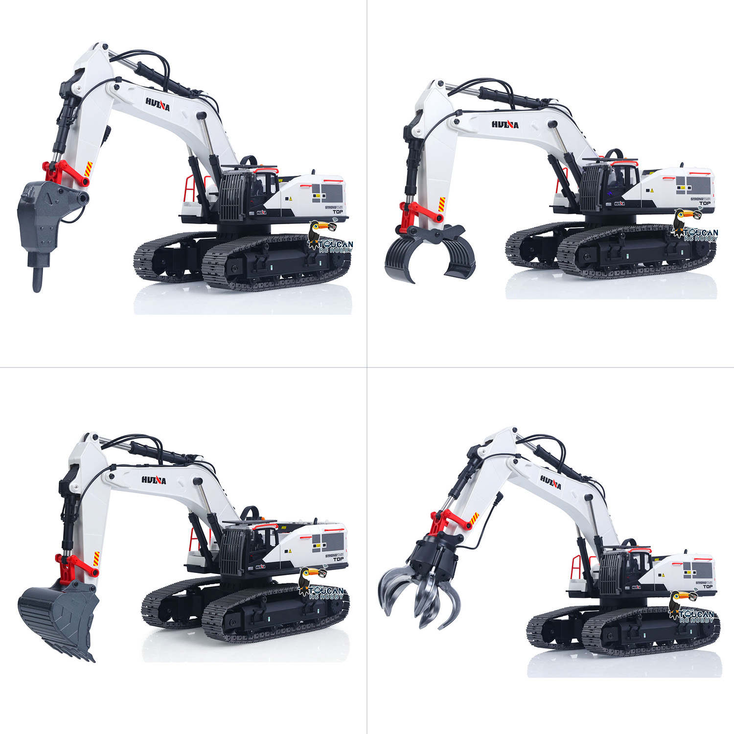 HUINA 1/14 Metal RC Excavator  - Model Kit Excavator บทวิจารณ์และราคา