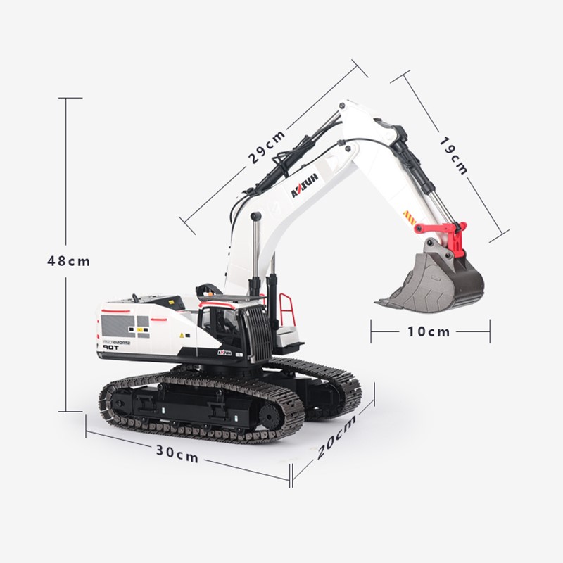 HUINA 1/14 Metal RC Excavator  - Model Kit Excavator บทวิจารณ์และราคา