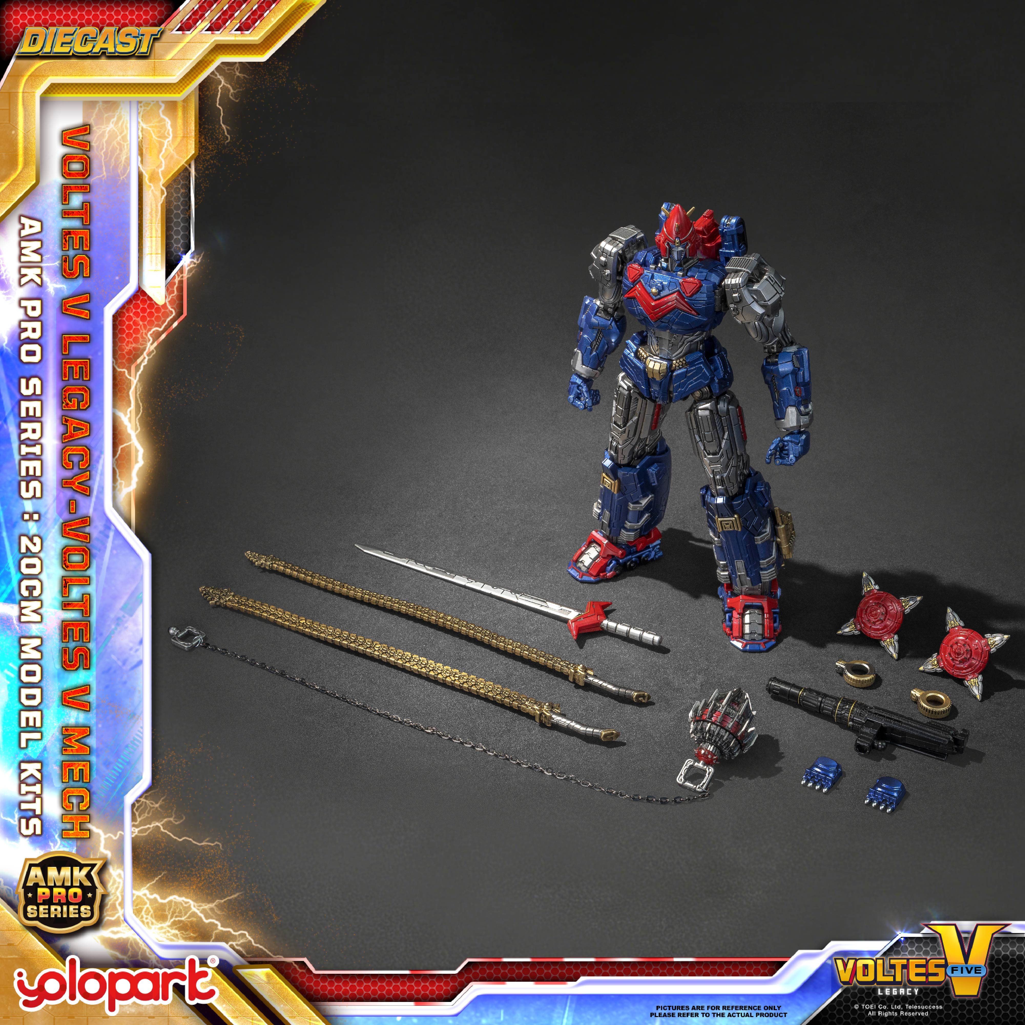 YOLOPARK AMK PRO Series Voltes - Model Kit Yolopark บทวิจารณ์และราคา