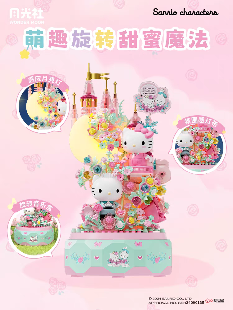 Sanrio Hello Kitty Gemini DIY  - Model Kit Girl บทวิจารณ์และราคา