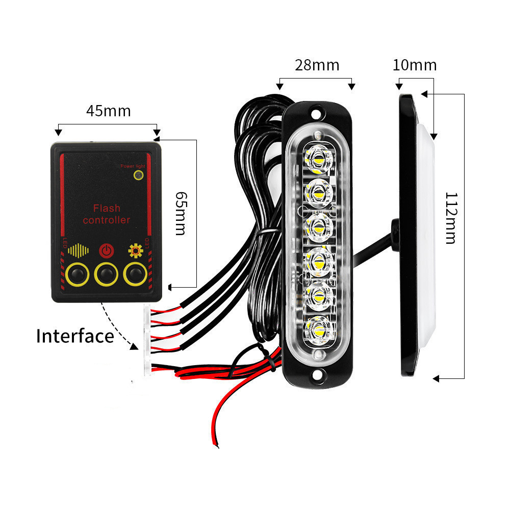 Car Front Grille Lighting 12V  - Model Kit Led บทวิจารณ์และราคา