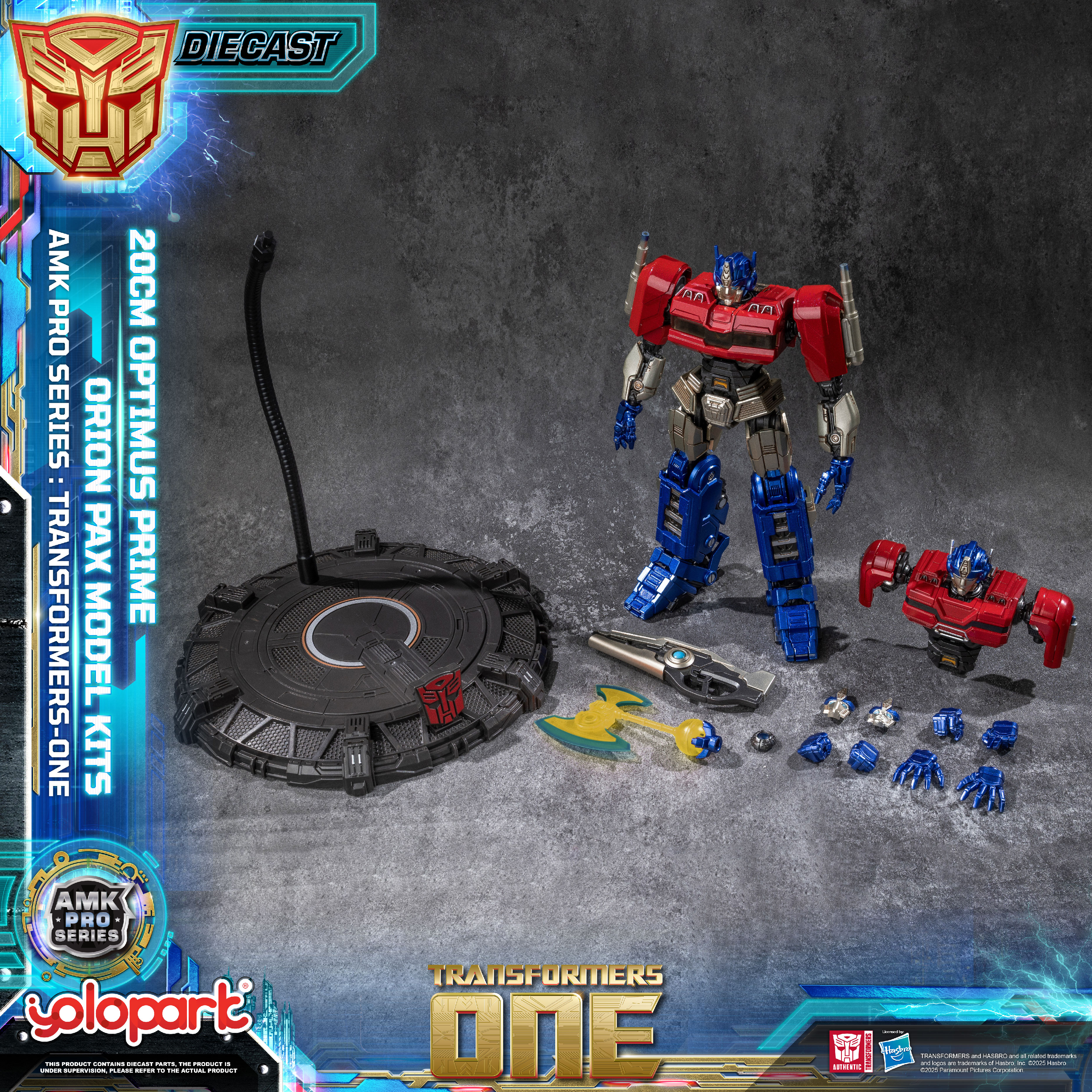 YOLOPARK TRANSFORMERS ONE: AMK - Model Kit Yolopark บทวิจารณ์และราคา
