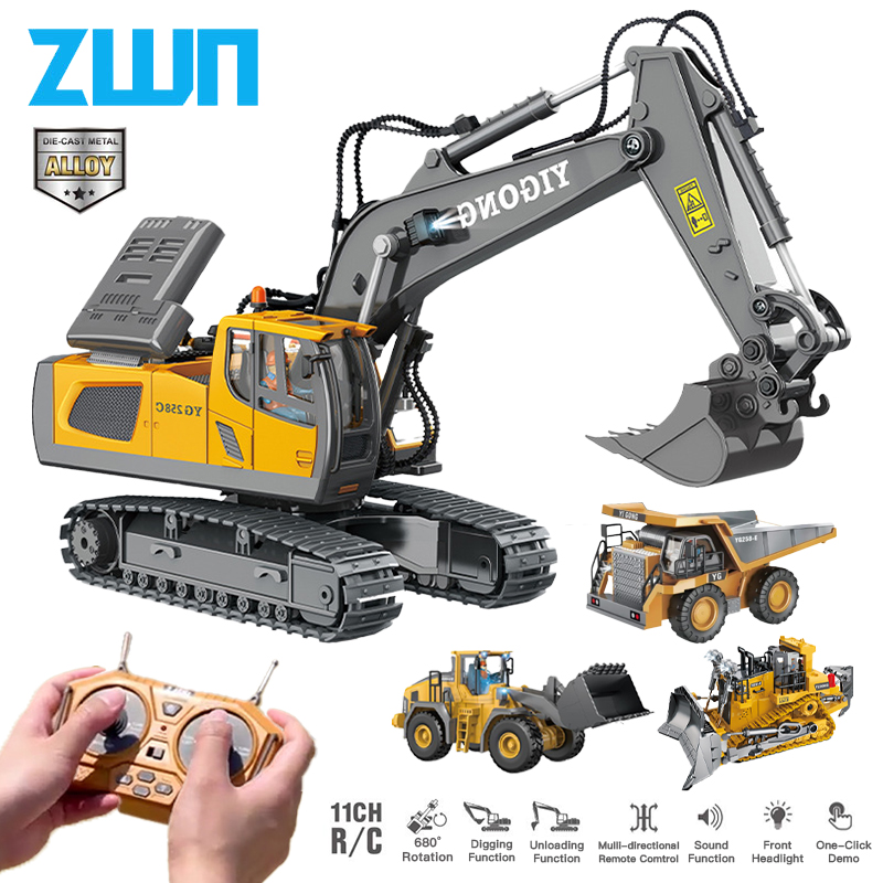 ZWN 2.4G Remote Control Excava - Model Kit Excavator บทวิจารณ์และราคา
