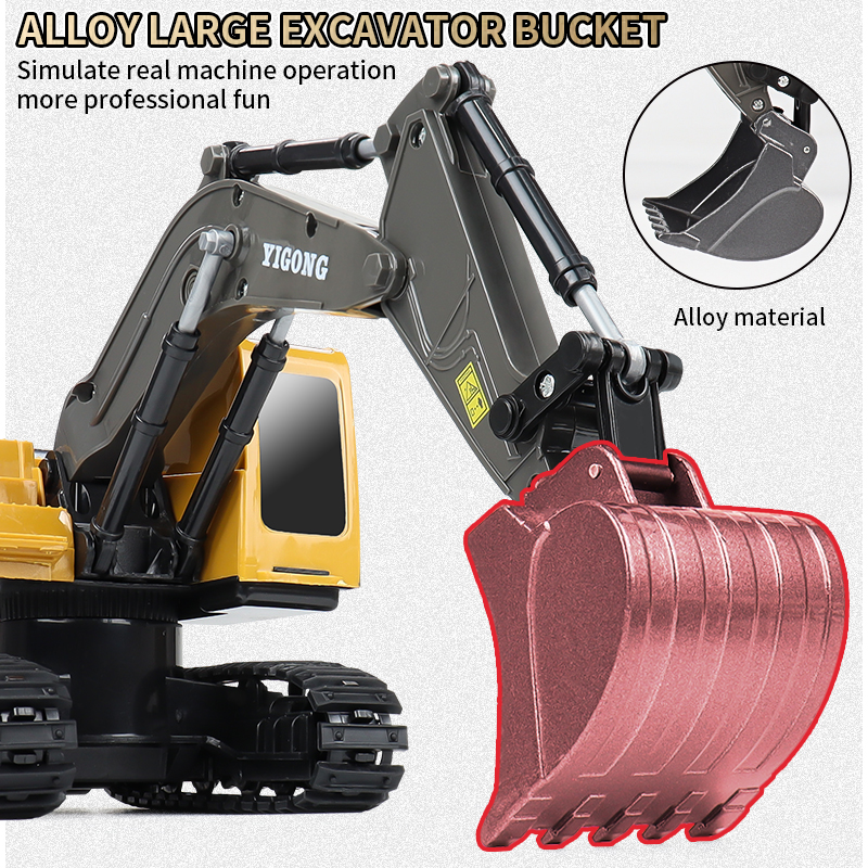ZWN 2.4G Remote Control Excava - Model Kit Excavator บทวิจารณ์และราคา