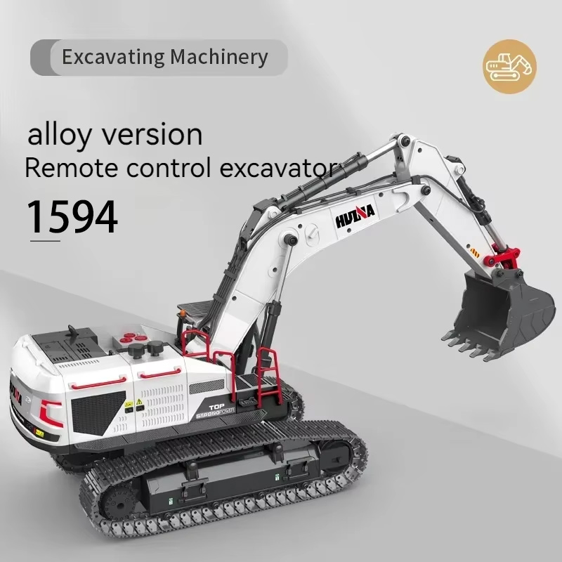 Huiner 1594 1/14 2.4GHz RC sim - Model Kit Excavator บทวิจารณ์และราคา