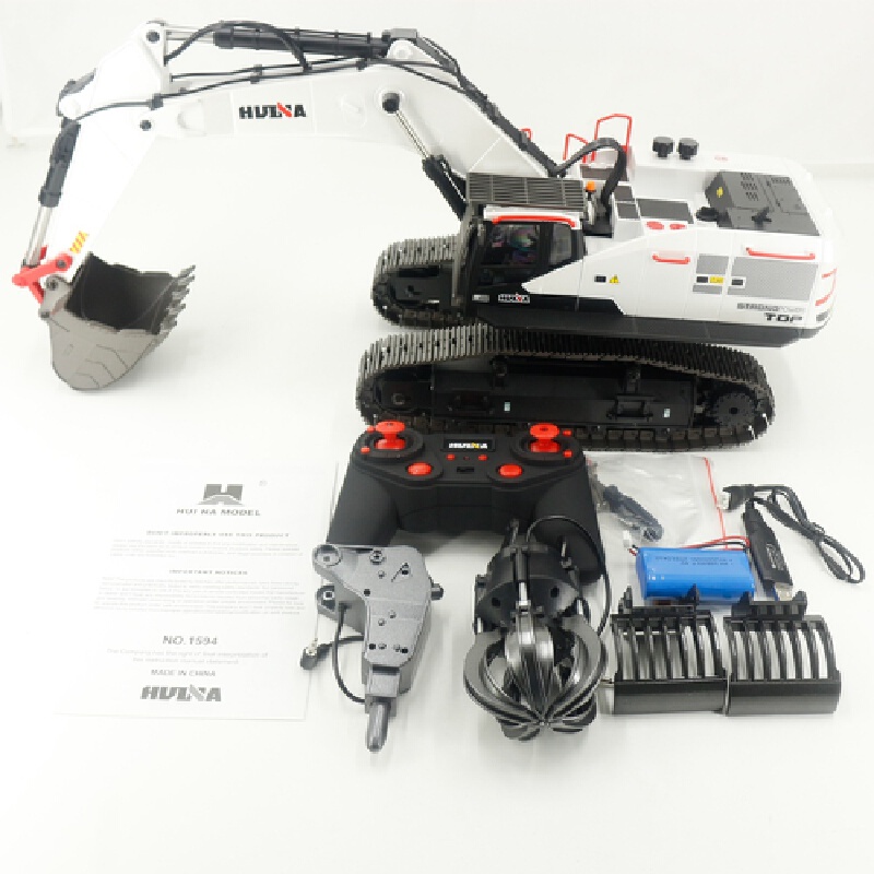 Huiner 1594 1/14 2.4GHz RC sim - Model Kit Excavator บทวิจารณ์และราคา