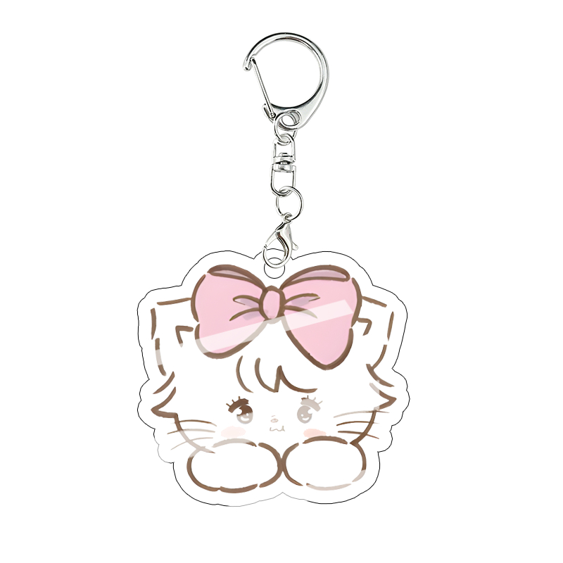 Mikko Kawaii Acrylic Keychain  - Model Kit Girl บทวิจารณ์และราคา